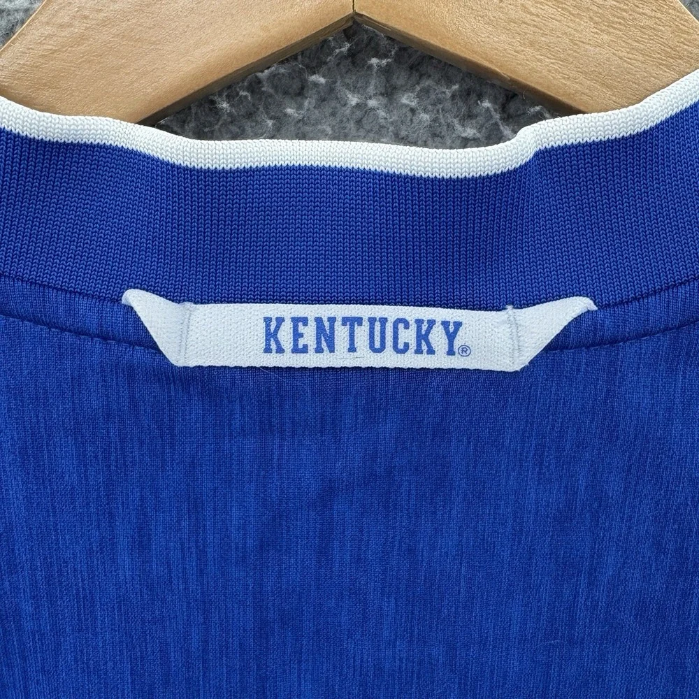 Kentucky Wildcats 1/4 Zip Pullover Mens S Dri-Fit Performance Blade Collar UK